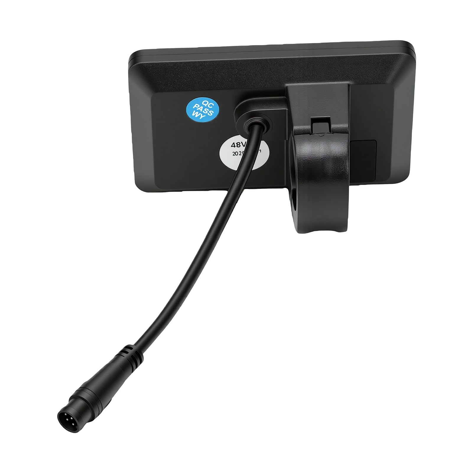 Pantalla LCD para Bicicleta Eléctrica, Velocímetro Retroiluminado Resistente, Pantalla Cuentakilómetros para Moto de Cross Eléctrica Yozma IN 10, Material ABS, Fácil Instalación