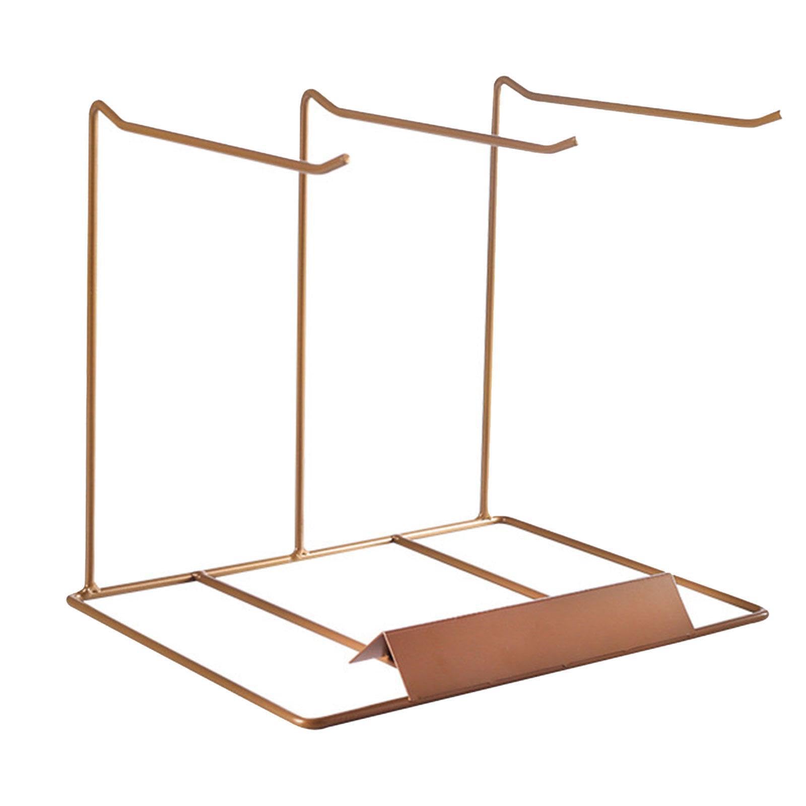 Twisaxc Gold Jewelry Organizer Stand Necklace Display Rack Suitable For Storing Bracelets Earrings Watches Birthday Or Wedding. Jewelry Organizer Stand Display, 3 Row