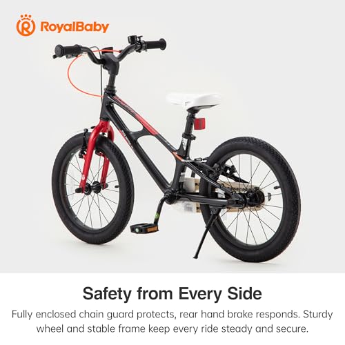 Image of RoyalBaby Kids Bike Lightweight Magnesium Alloy, 14 16 18 Inch Children's Bicycle for Boys Girls Ages 3-9