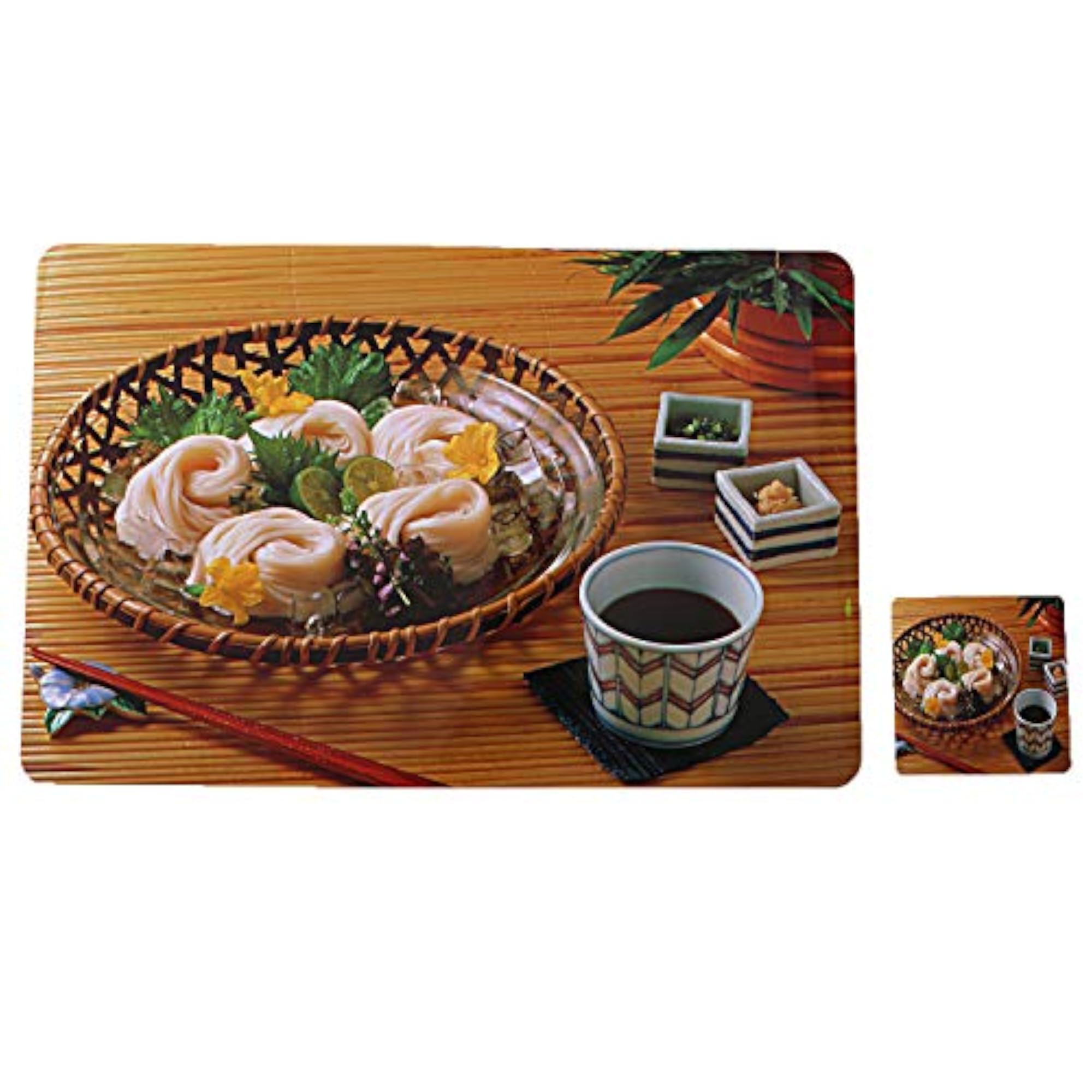 Basket Design PVC Dining Table Placemat Set