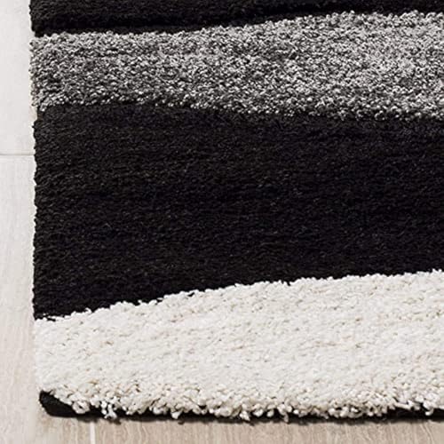 Image of Handmade Shaggy Pure Microfiber Smooth & Anti-Skid Carpets for Bedroom & Living Room, 2 inch Thickness Size- 12X14 Feet