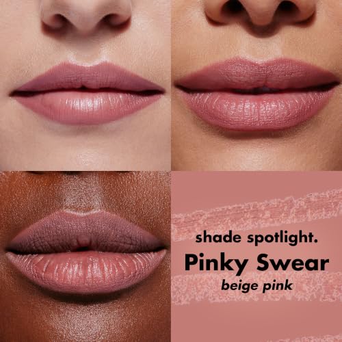 Image of e.l.f. Cream Glide Lip Liner, Shape & Sculpt Lips, High-Pigment Pencil, Semi-Matte Finish, Vegan & Cruelty-Free, Pinky Swear