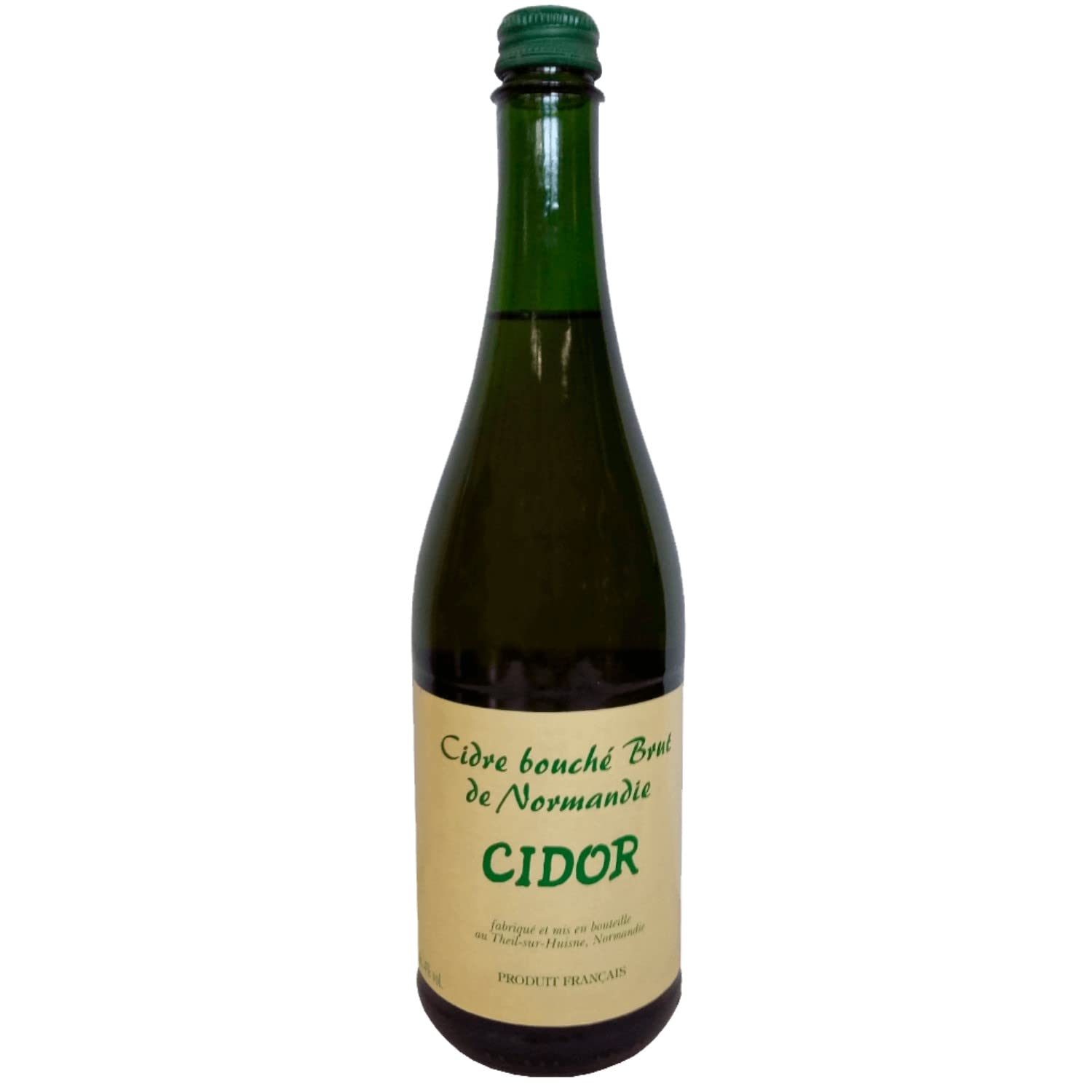 CSR Cidre Bouché Brut Cidor mit Schraubverschluss Cider weiss Frankreich inkl. FeinWert E-Book (6 x 0.75 l)