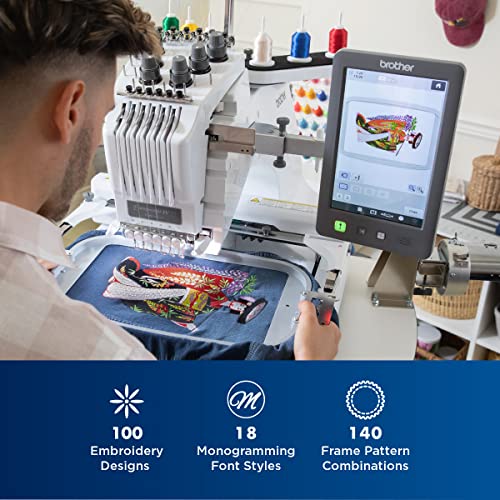 Brother Pr680W Embroidery Machine And Accessory Bundle #TOP2