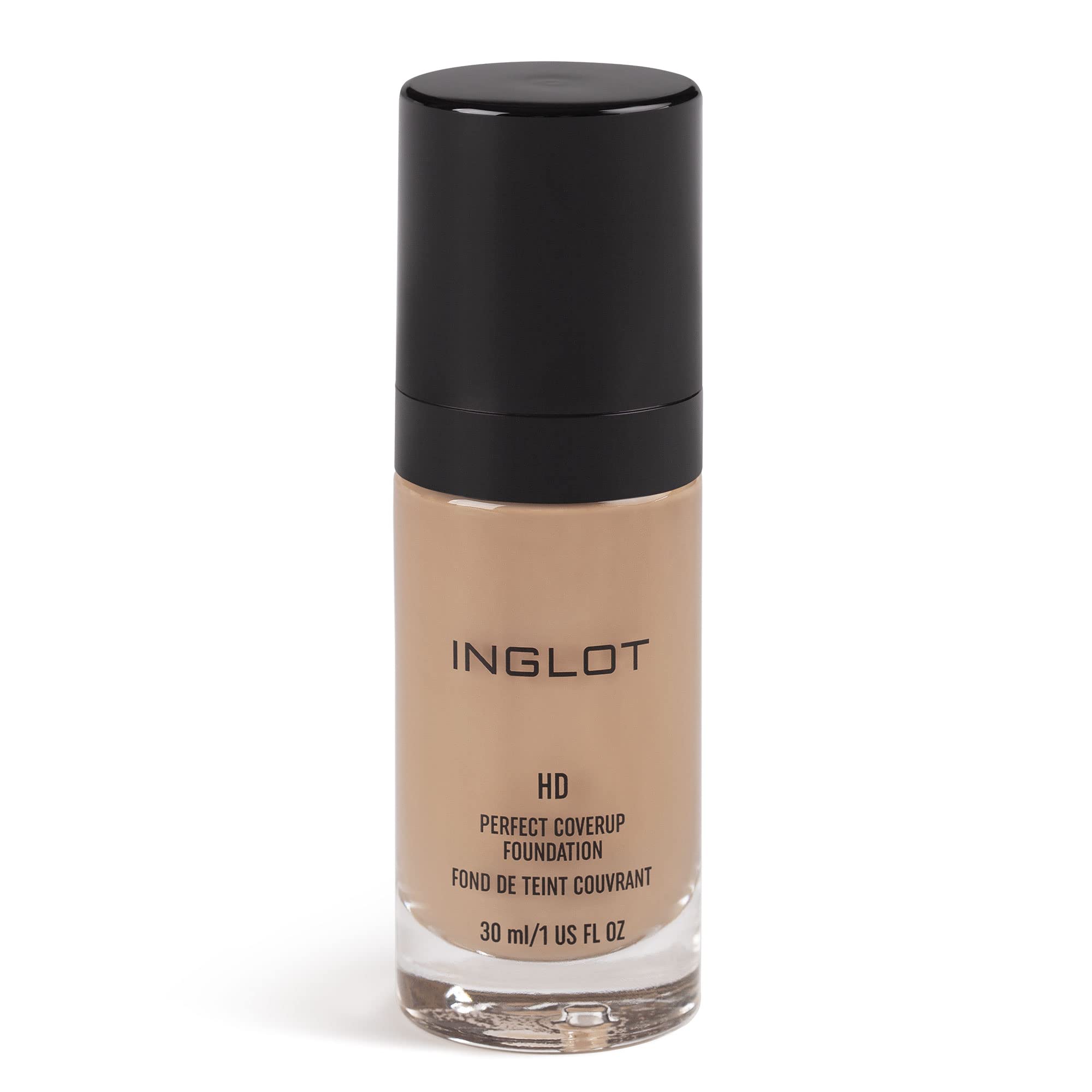 Inglot HD Perfect Coverup Foundation, Für einen langanhaltenden Effekt mit HD Pigmenten, Hypoallergen, natürliches, makelloses Aussehen, mit weißen Trüffelextrakts, 30 ml : 82