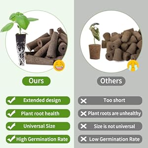 Grow Sponges 50 Pack Hydroponics Replacement Root Growth Sponges Compatible with Aero Garden iDOO and Most Other Brands