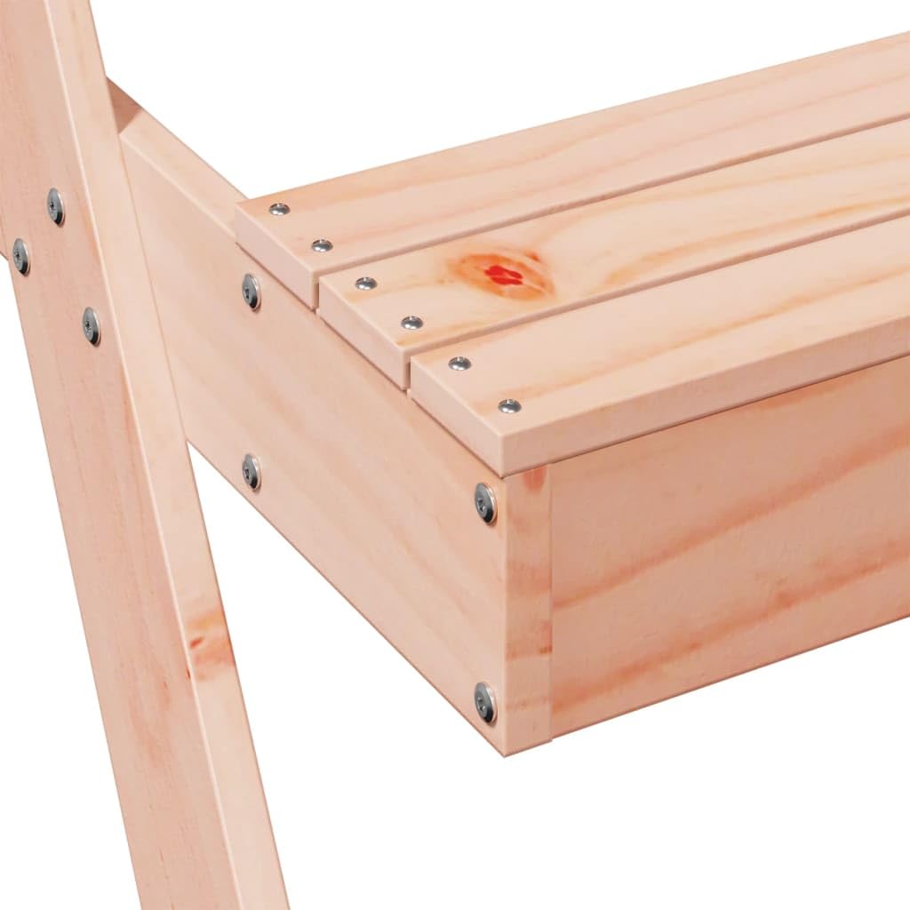 Mobili da esterno, tavoli da esterno Tavolo da picnic con sabbiera per bambini in legno massello Douglas in legno massello