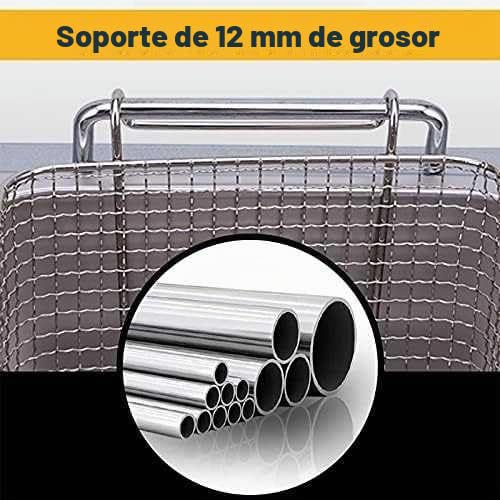 Freidora de gas de doble tanque – 10L/20L/30L freidora comercial multifunción de gran capacidad para restaurante y cocina doméstica, freidora de doble cilindro de acero inoxidable con cesta