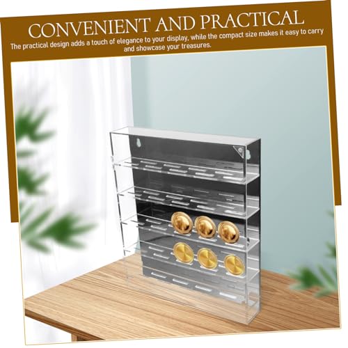 Caja protectora para monedas organizador y almacenamiento miniatura 4