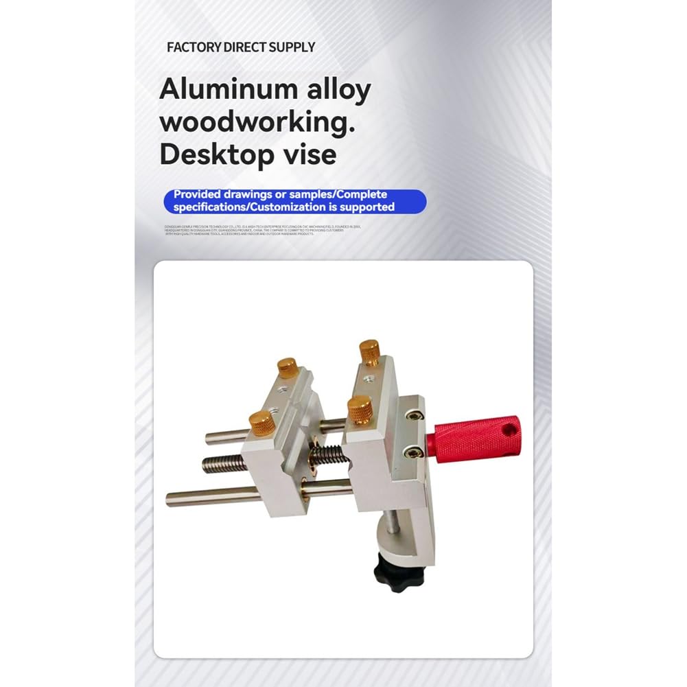 Imadło Stołowe Wielofunkcyjne, Zacisk Stołowy, Imadło Stołowe Ze Stopu Aluminium, Miniaturowy Zacisk do Stołu Warsztatowego i Obróbki Drewna