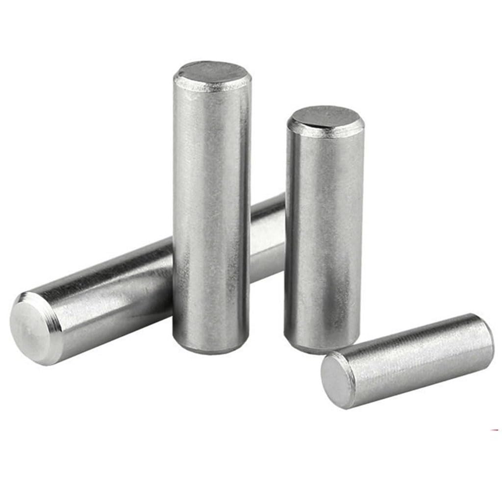 Kołki ustalające ze stali nierdzewnej, 2 szt. kołków ustalających M8 M10, cylindrycznych, długość 10 mm -100 , trzpień ustalający 304(50mm M8)