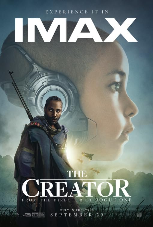 THE CREATOR 11"x17" Original Promo Movie Poster 2023 IMAX Gareth Edwards at Amazon's Entertainment Collectibles Store