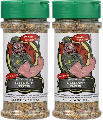 CODE 3 SPICES Grunt Rub, 6 OZ (Pack of 2) image 3
