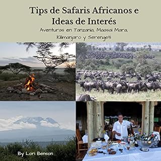 Diseño de la portada del título Tips de Safaris Africanos e Ideas de Inter&eacute;s