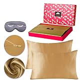 BlueHills 22 Momme 3-Piece Silk Pillowcase Gift Set