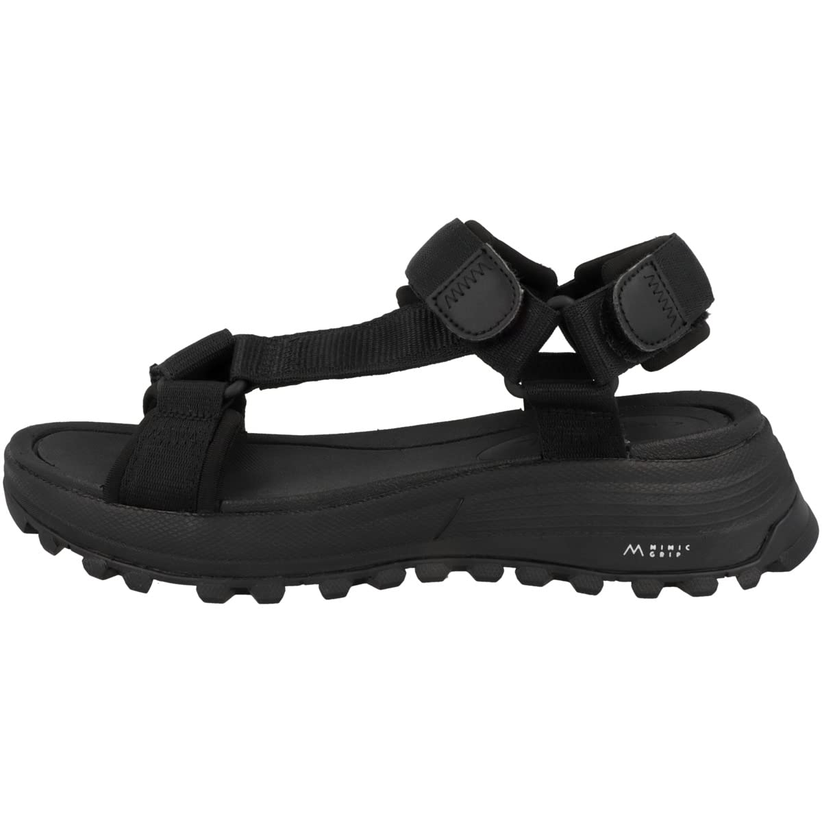 ClarksAtl Trek Sport Textile Sandals In Black Size 3