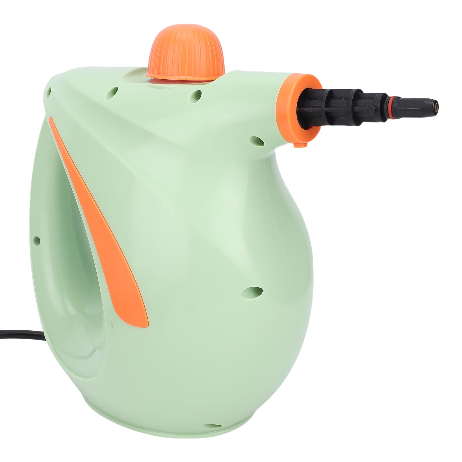 Pulitore a Vapore Portatile da 1200 W con Serbatoio Dell'acqua da 700 Ml Vapore a 221 ℉ Pressione 3,0 Bar 20 Minuti di Pulizia Profonda per Cucina, Bagno, Auto, Casa (Spina europea)