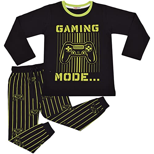 Pyjama gaming mode ensemble PJS confortable assorti haut et bas vêtements de nuit enfants