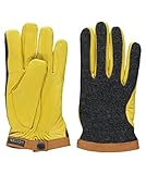 Hestra Handschuhe Deerskin Wool grau (231) 11