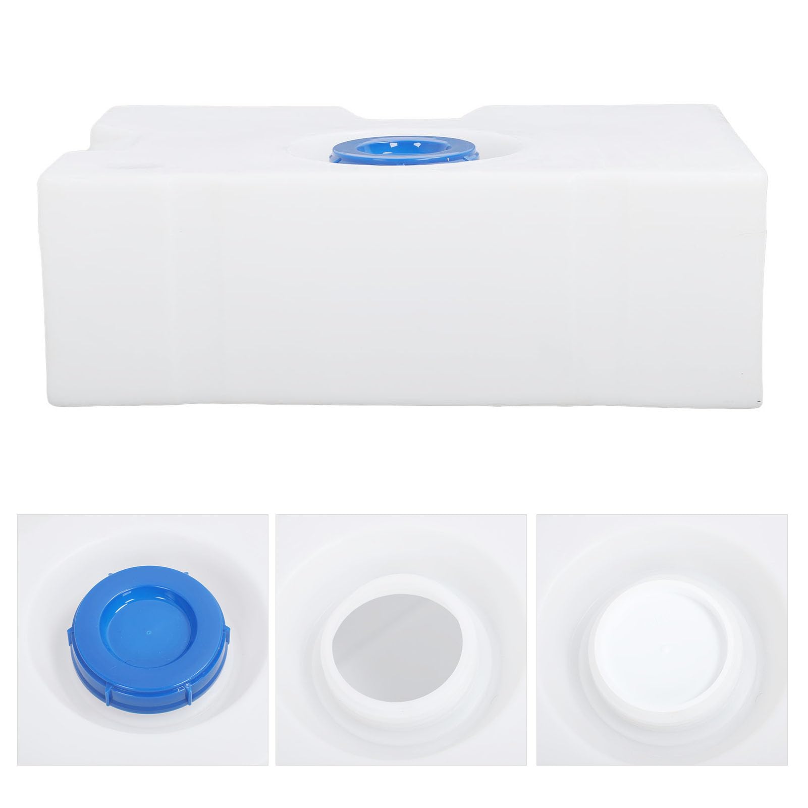 Keenso RV-Wassertank, LLDPE RV-Frischwassertank 18 Gallonen, Nahtloses, Auslaufsicheres Design mit 5,1-Zoll-Einlass und Flexibler Montage für Anhänger, Wohnmobil, Boot, Yacht