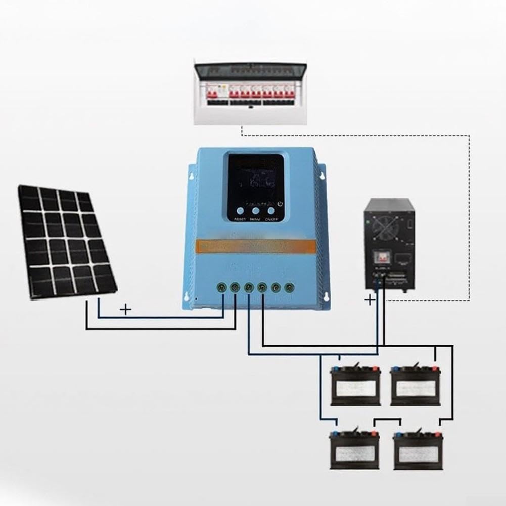 Regulador para carga Solar 150A Doble USB Disipación Regulador