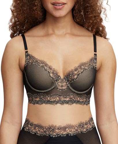 Image of Skarlett Blue Women's Entice Longline Lightly Lined Bra 321240