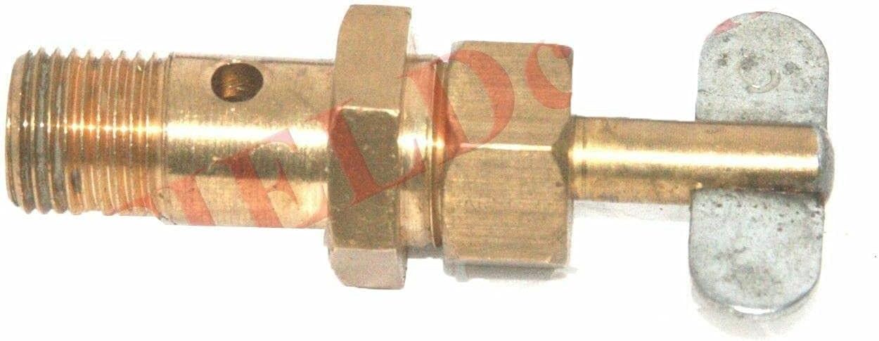 AEspares New Fuel Tap Fuel Shut Off Valve Brass Made Mahindra Tractors