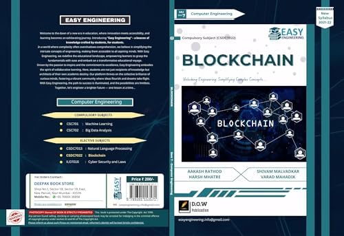 Buy Blockchain | Computer Engineering - Sem 7 | Mumbai University (R19 ...