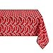 Deconovo Mantel Mesa Rectangular Mantel de Navidad Decoración Dibujo Collar 140 x...