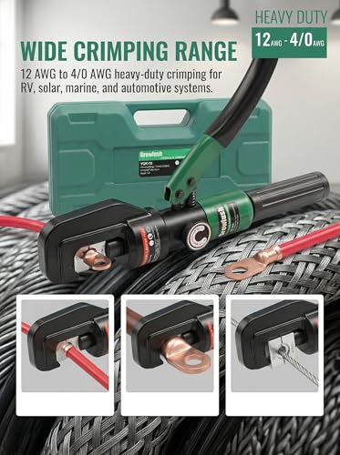 Growlush Hydraulic Cable Crimper