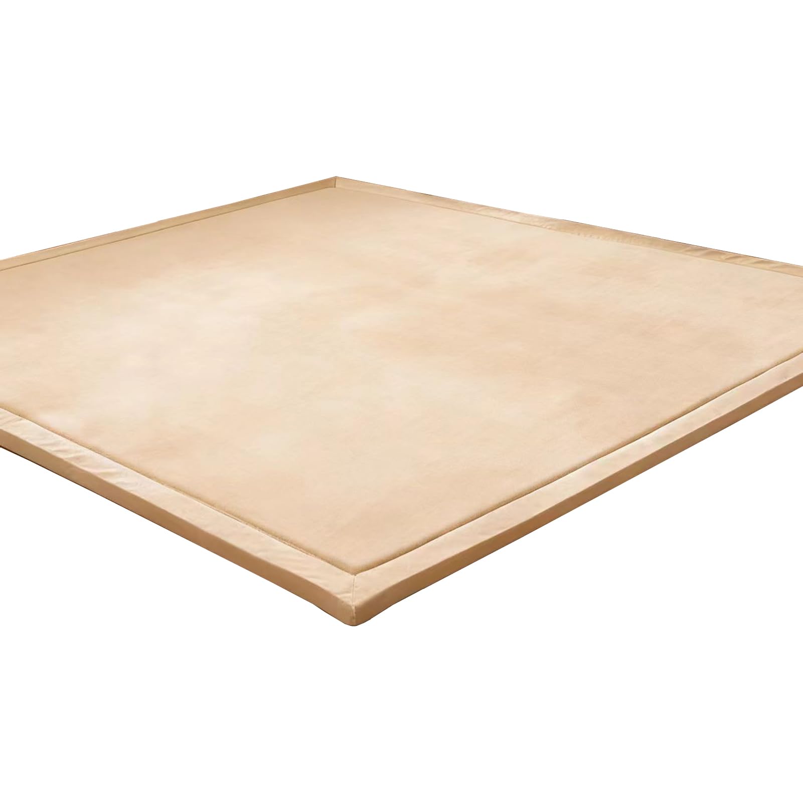 Zteiuqx L-004 Coral Velvet Baby Play Mat, Play Crawling Mat For Nursery Baby, Floor Mat For Kids Playroom, 2Cm Thick Nursery Rug For Crawling Playing, Baby Mat For Floor, Non-Slip Play Crawling Mat For Toddlers