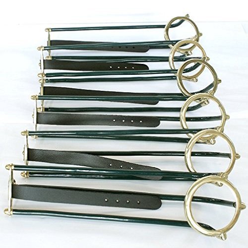 ABA Snooker and Pool Billiard Table Brass Railing Set (Black, Railing, Steel)-picture-20