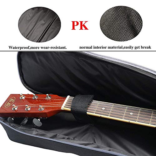 Housse de transport étanche pour guitare acoustique avec bretelles et rembourrage en éponge Pour guitare de 101,6 à 104… - Les Beatles, Paul McCartney, John Lennon, RIngo Starr, George Harrison Housse de transport étanche pour guitare acoustique avec bretelles et rembourrage en éponge Pour guitare de 101,6 à 104… – Image 5