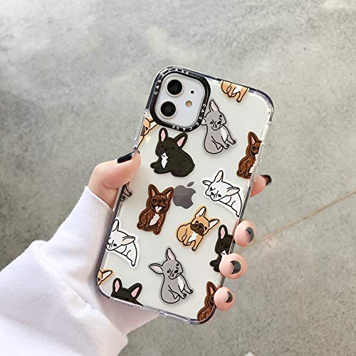 Simpatica custodia per telefono bulldog francese