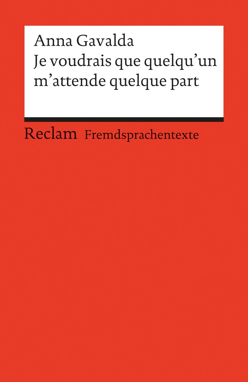 Je voudrais que quelqu'un m'attende quelque part