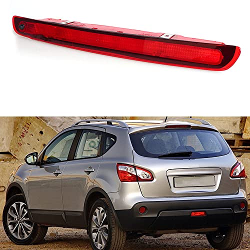 AIVYNA Luz De Freno Trasera De Estilo De Coche De Lámpara De Parada Adicional De Montaje De Posición Alta LED para Nissan Qashqai 2008-2014