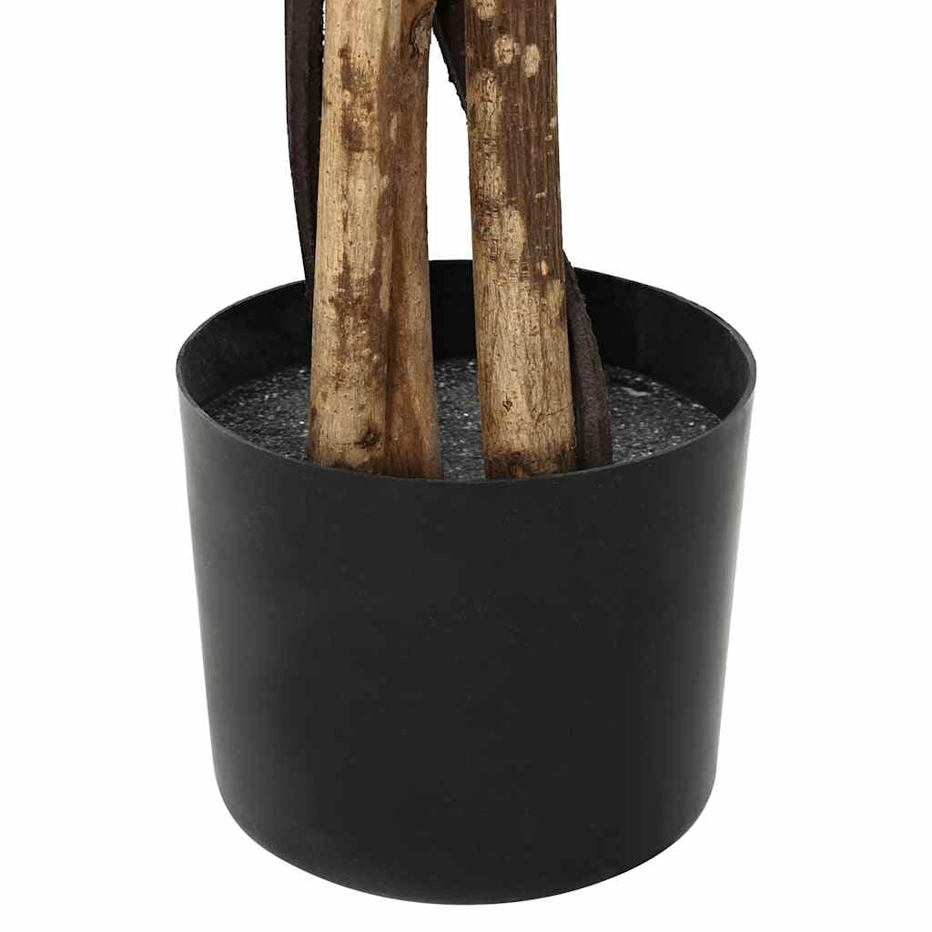 Ficus artificiel 120 cm : fini les feuilles qui tombent avec cet arbre en pot