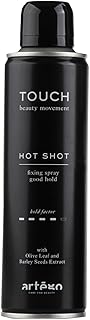 Artègo TOUCH Hot Shot Hairspray (8.5 fl oz) – Medium to Strong Hold Finishing Spray for Long-Lasting, Frizz-Free Styles