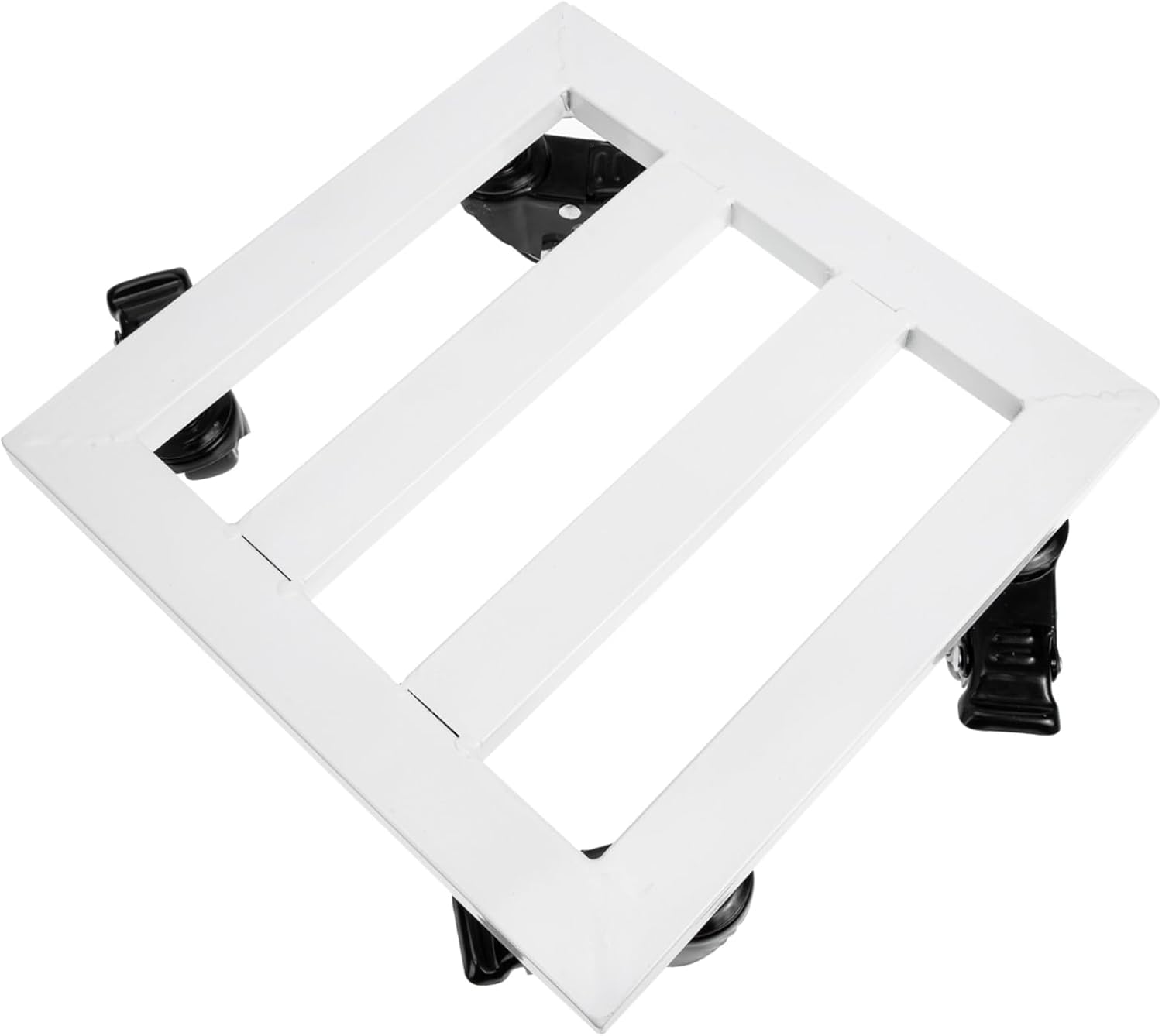 Indoor Plant Stand Heavy Duty Rolling Plant Holder Swivel Wheels Garden Flowerpot Base Movable Flowerpot Tray