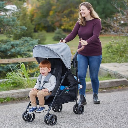 Summer Infant 32113 3Dlite Tandem Folding Lightweight Back To Back Double Stroller thumb #7