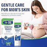 Stretch Mark Cream for Pregnancy, Helps Stretch Marks Removal, Smooth and Firm the Belly Skin, Abdominal Care for Preventing and Repairing Wrinkles and Scars, Gentle Treatment for Mom - Image 3
