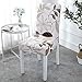 Stuhlhussen 2er Set Beigefarbene Pflanzenblätter Hussen Für Stühle Universal Stretch Stuhlbezug Moderne Stuhlhusse Protector Stuhlüberzug Für Hotel Zeremonie Bankett Hochzeit Party