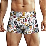 boxeur des rues magasin france Matériau : fabriqué à partir de polyester de qualité supérieure, ce boxer imprimé scène de rue de New York pour homme offre une douceur et un confort inégalés. Sentez le toucher doux contre votre peau à chaque usure, assurant que l'expérience de vos sous-vêtements pour homme est inégalée
