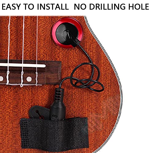Captador de Guitarra Captador de Microfone de Guitarra Fácil de Instalar Não há Necessidade de Fazer