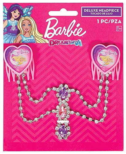 Barbie Mermaid serre-tête strass pour fixer les cheveux rebelles amscan