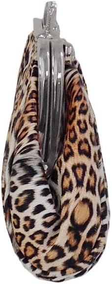 JNB Synthetic Leopard Print Clutch