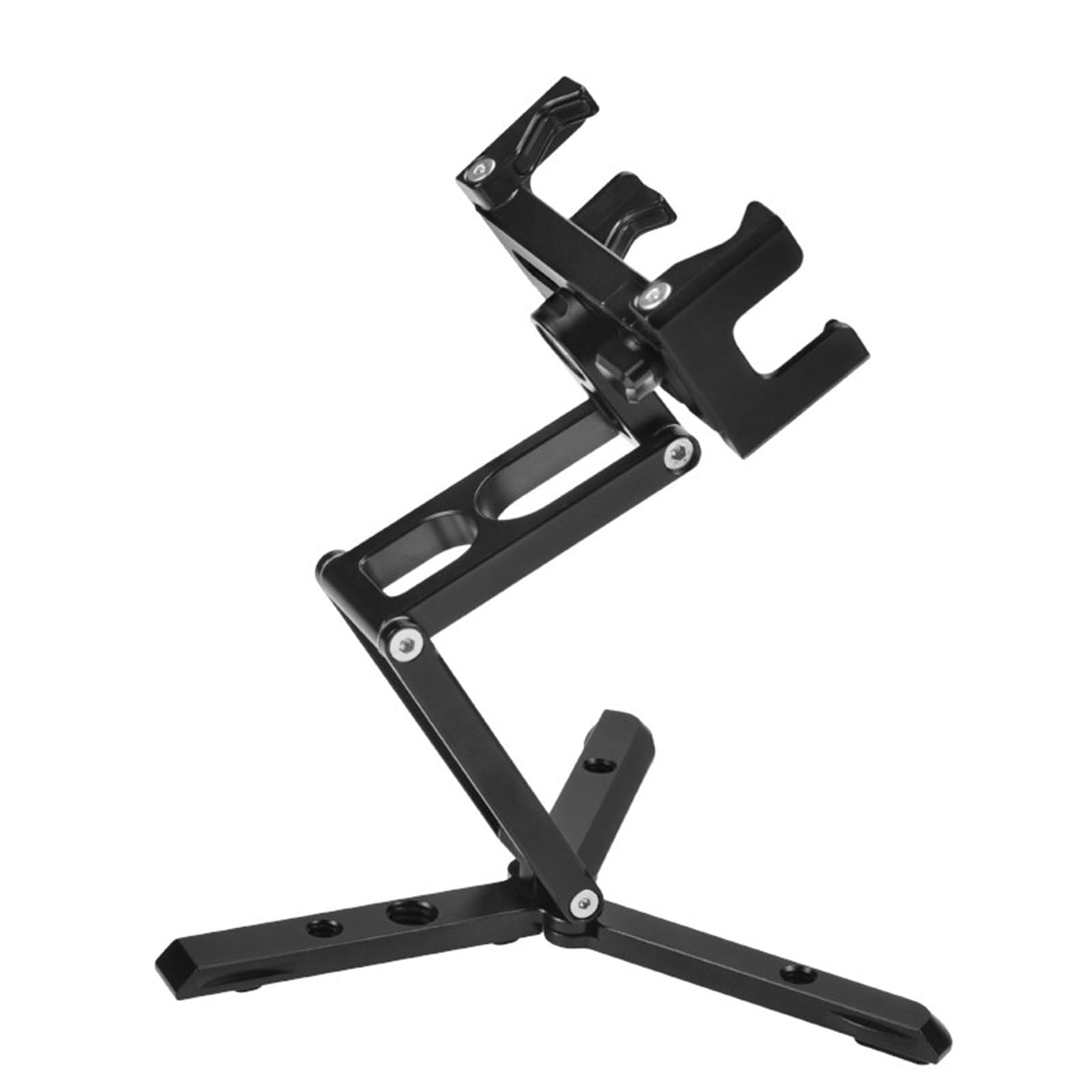 Supporto per Telefono Metallo Pieghevole Treppiede Con 1/4 "3/8" Rilascio Rapido Per Fotografia Smiscelato Verticale Orizzontale Treppiede Telefono