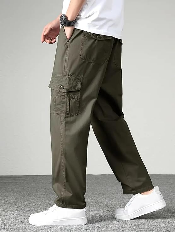 Image of LOUIS SENSE Mens REGULER FIT Cargo Pant || Cargo for Men || Casual Trouser || Joggers Pant || (CARGO-01)