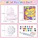 dededa Paint Your Own Unicorn Night Light Art Kit, Arts and Crafts for Kids Ages 4-8,Unicorns Gifts for Girls Painting Kit Unicorn Toys for Kids 4 5 6 7 8 9 10 11 12+ (1Pc)