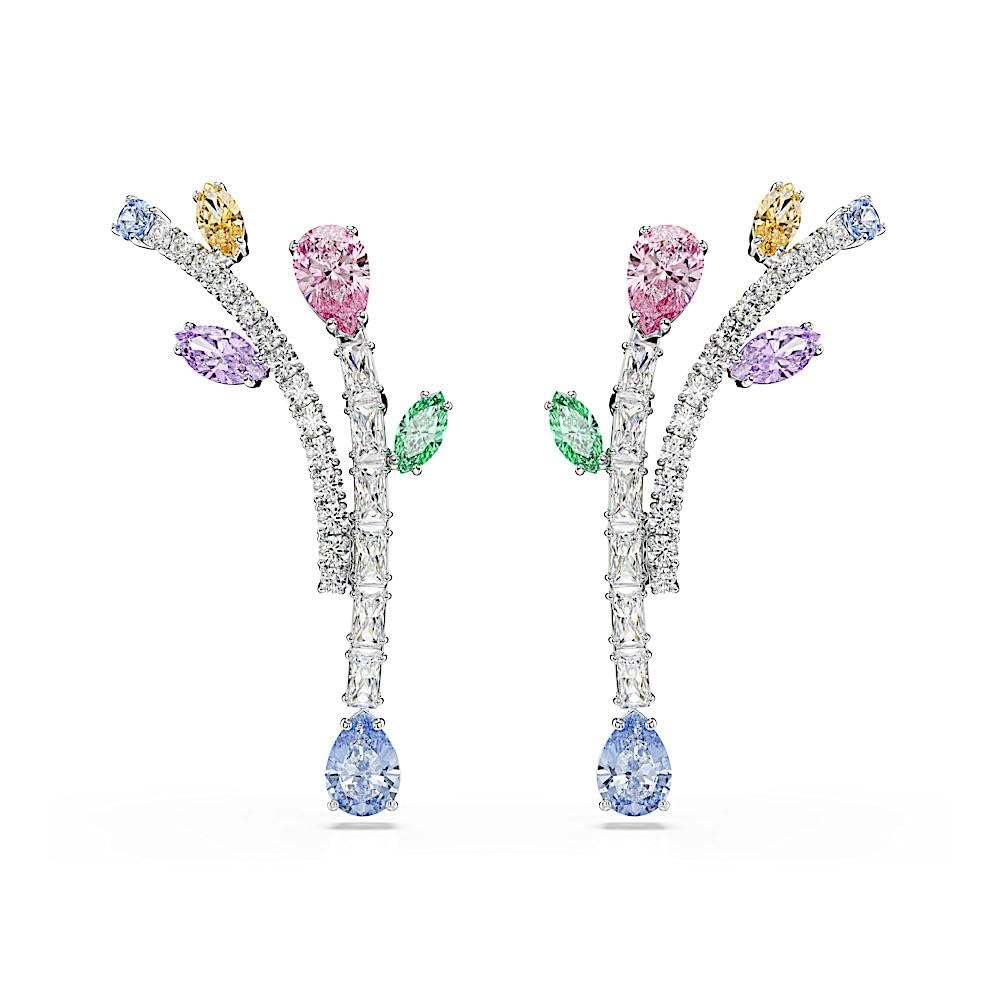 Swarovski Ariana Grande X Kollektion, Gemischte Schliffe, Mehrfarbig, Rhodiniert
